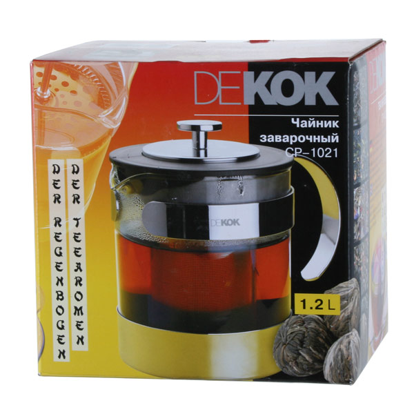Чайник заварочный Dekok CP-1021 1л