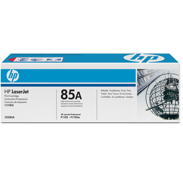 Картридж для лазерного принтера HP 85А черный CE285A фото