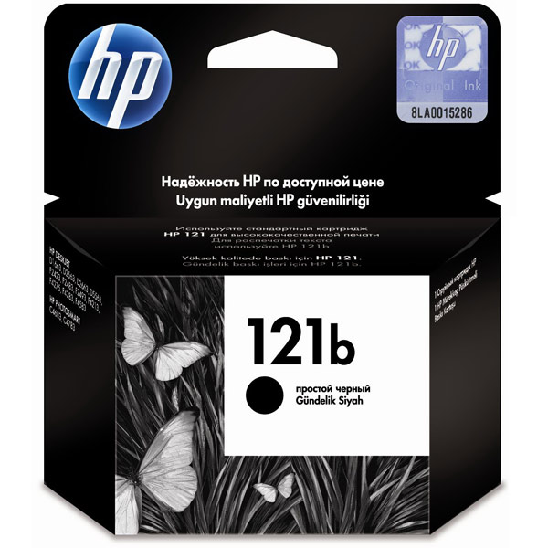 Картридж для струйного принтера HP 121b черный C636HE