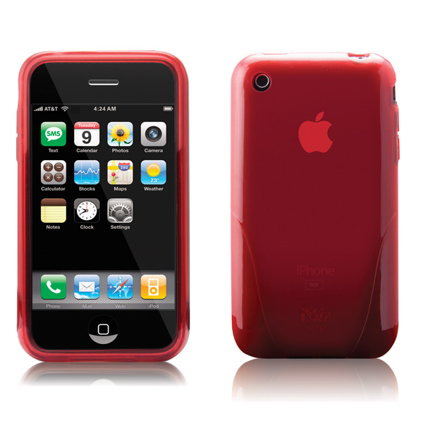 Чехол iSkin Solo FX Red фото