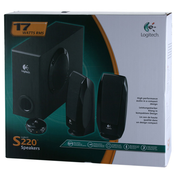 Колонки компьютерные 2.1 Logitech S220