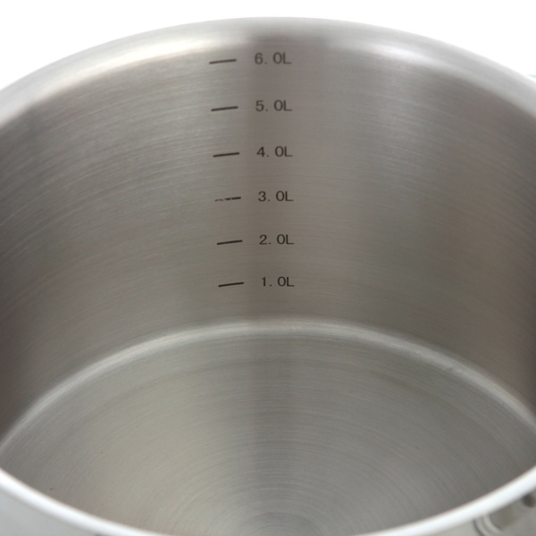 Набор кастрюль (нержавейка) Vinzer 89040 4шт.:1,8/2,5/3/6л