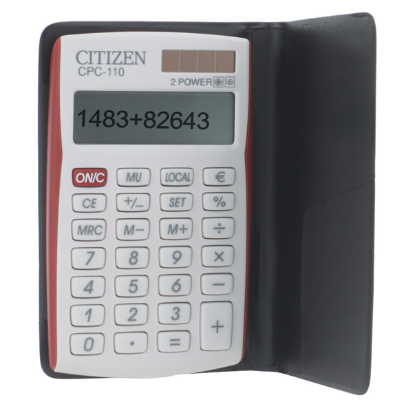 Калькулятор Citizen CPC-110VRD фото