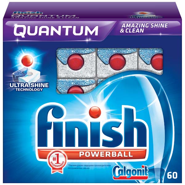 Моющее средство для посудомоечной машины Finish Quantum 60 табл.