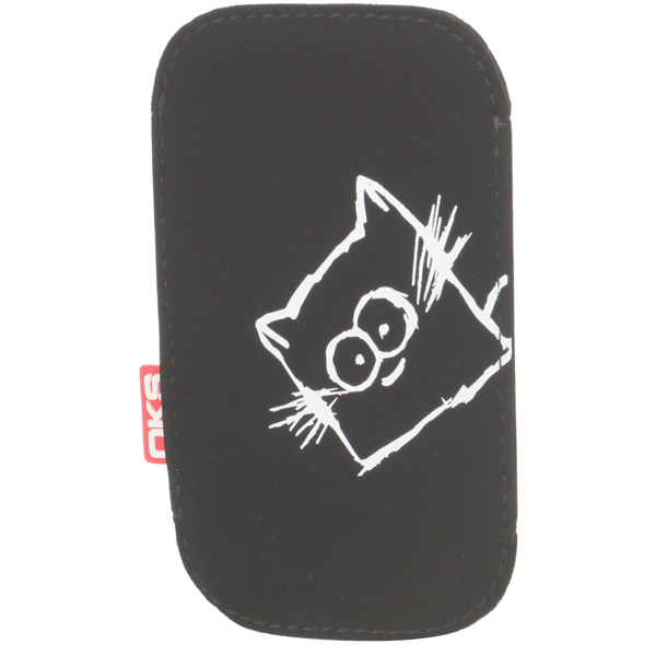 Сумка для сотового телефона Oks Blanket Кошка р46 черный