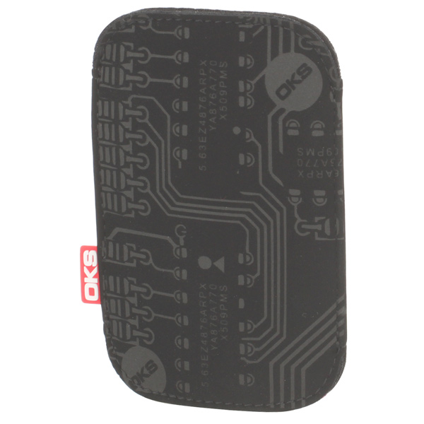 Сумка для сотового телефона Oks Blanket Микросхема р93 черный