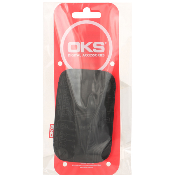 Сумка для сотового телефона Oks Blanket Микросхема р93 черный