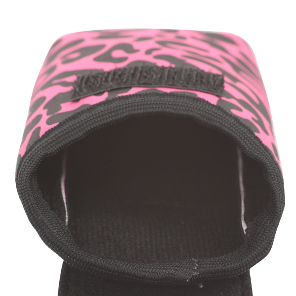 Сумка для сотового телефона Oks Чейс Леопард р04 розовый