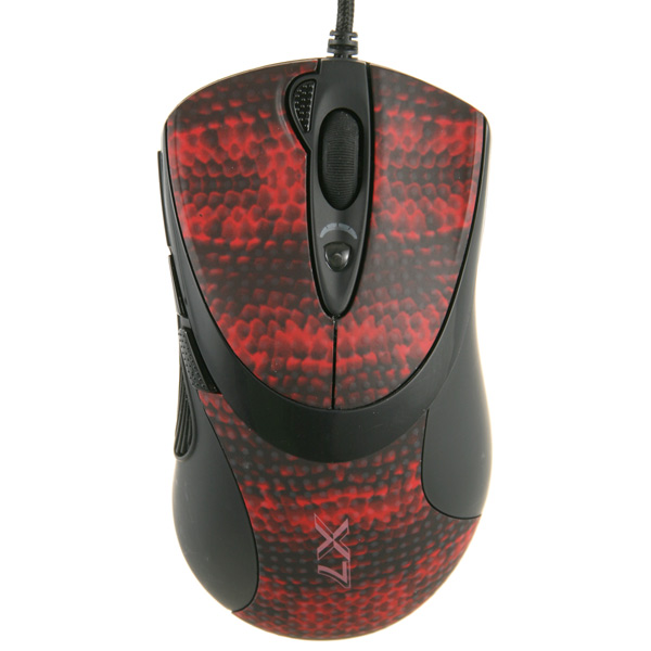 Игровая мышь A4Tech XL-740K красный