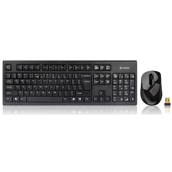 Комплект клавиатура+мышь A4Tech 7100N USB фото