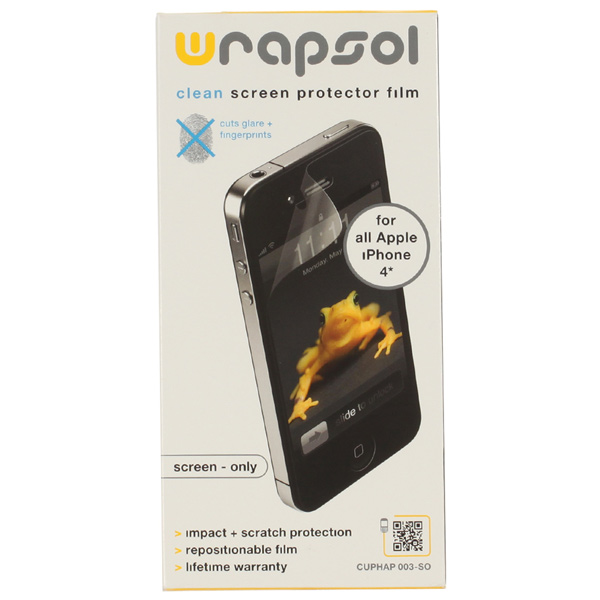 Плёнка для iPhone Wrapsol CUPHAP003-SO фото