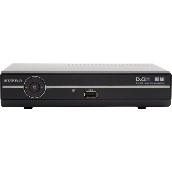 Приемник телевизионный DVB-T2 Supra SDT-100 фото