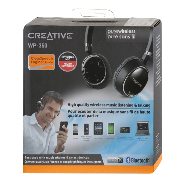 Наушники Bluetooth Creative WP-350 (FGPN51EF0490AA001)
