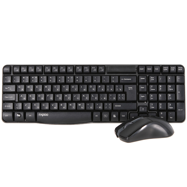 Комплект клавиатура+мышь Rapoo X1800