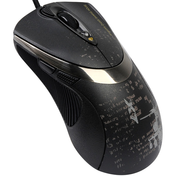 Игровая мышь A4Tech F4V-TrackGamingBl