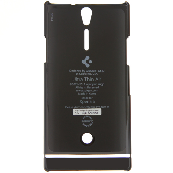 Сумка для сотового телефона SGP UltraThin для Xperia S (09129) черный