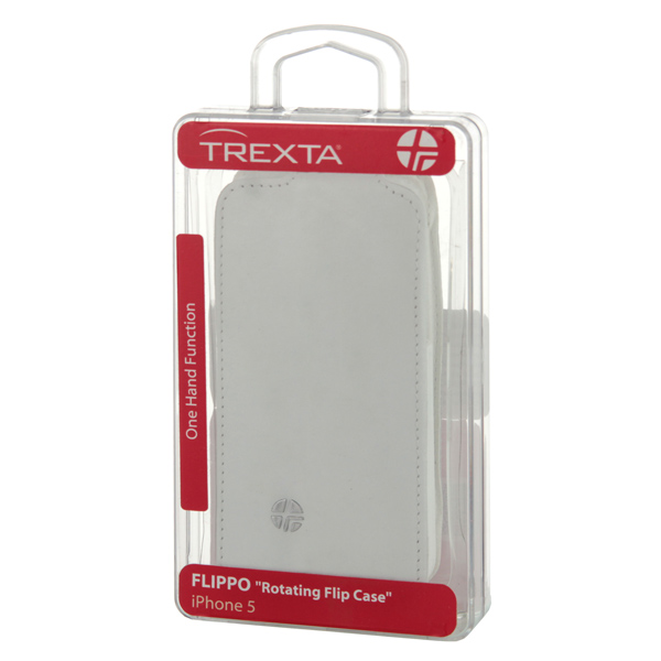 Чехол Trexta Flippo д/iPhone 5 белый