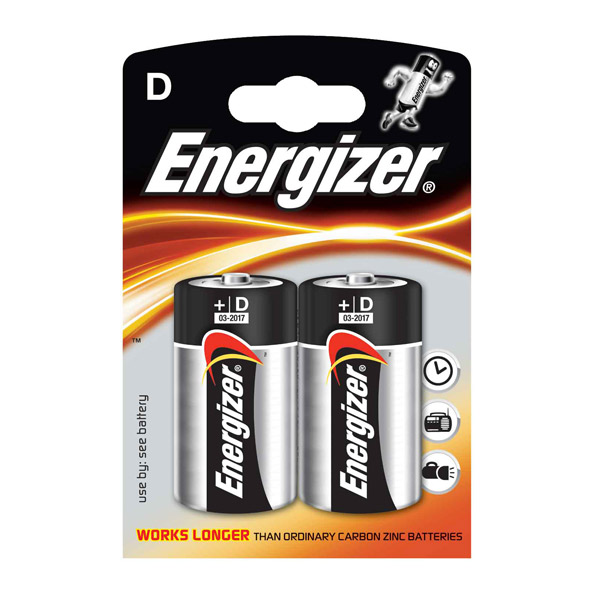 Батарея Energizer D-LR20 2 шт