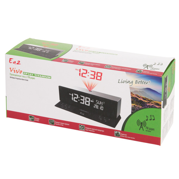 Часы-будильник Ea2 FP107T