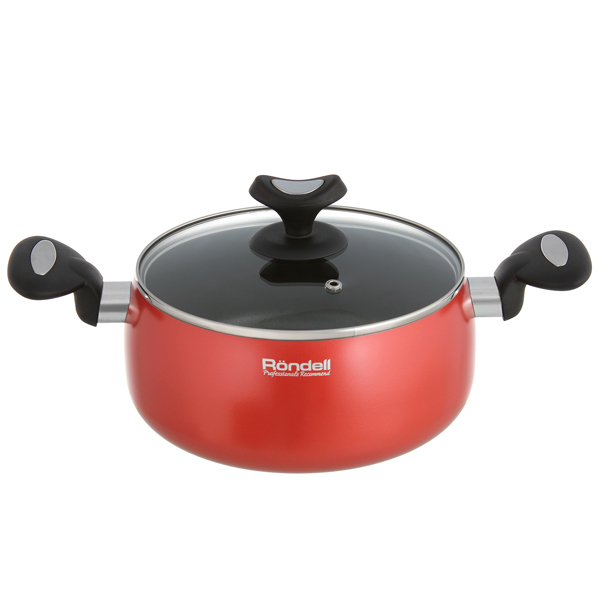 Набор посуды (антипригарное покрытие) Rondell Koralle RDA-296 3шт.: 20/24/24см