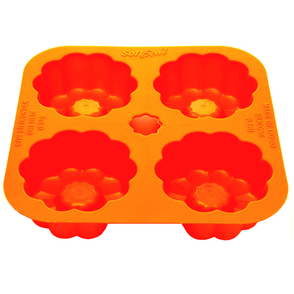 Форма для выпекания (силикон) SoftBowl Camomile 118 16,5х16,5см