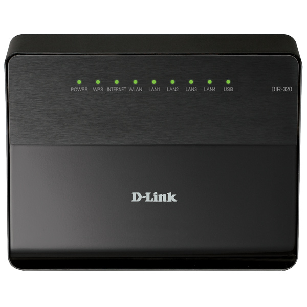 Wi-Fi роутер D-link DIR-320/NRU