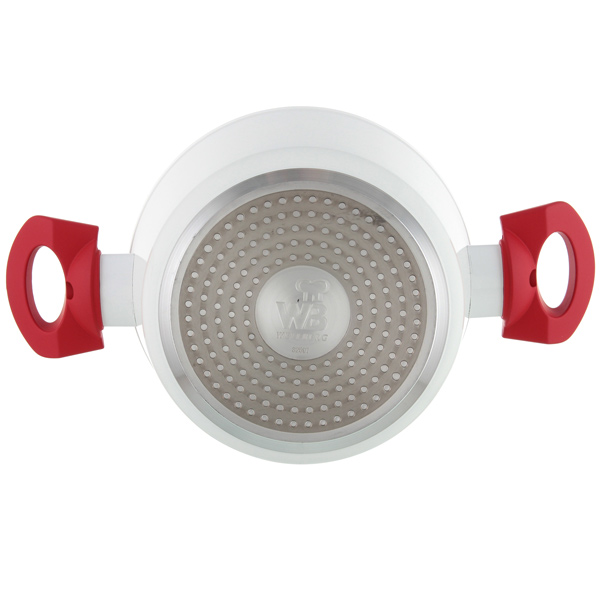 Набор посуды (керамический) Wellberg Foodie WB-2005 белый