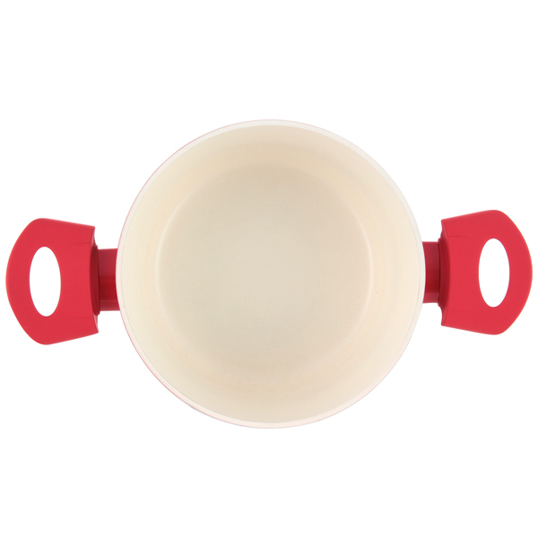 Набор посуды (керамический) Wellberg Foodie WB-2005 красный