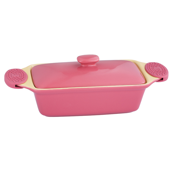 Форма для выпекания (керамика) Bergner Onebaker BG13861-PC 32,5х10,3см