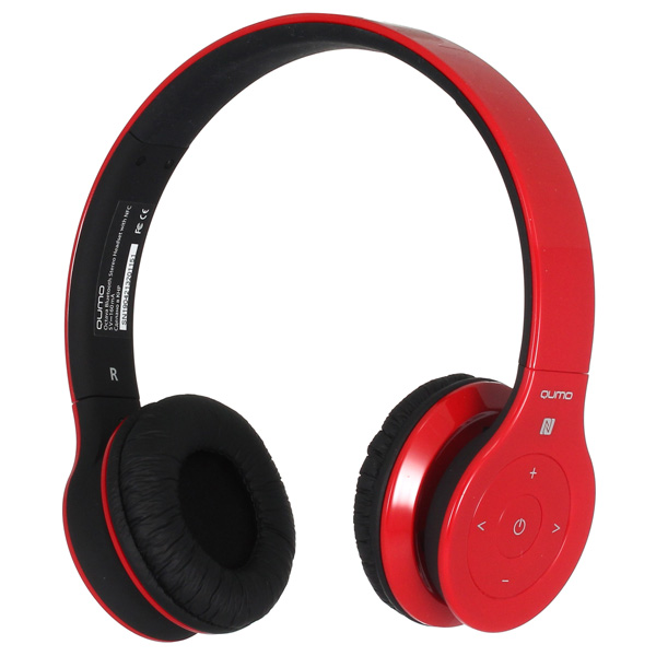 Наушники Bluetooth Qumo Octava красный