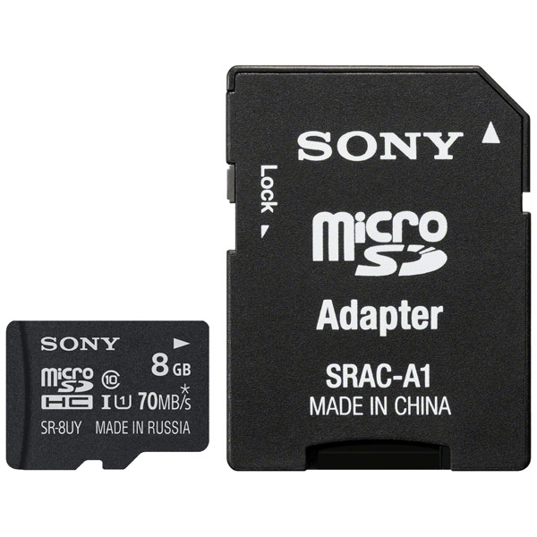 Карта памяти MicroSD Sony SR-8UYA