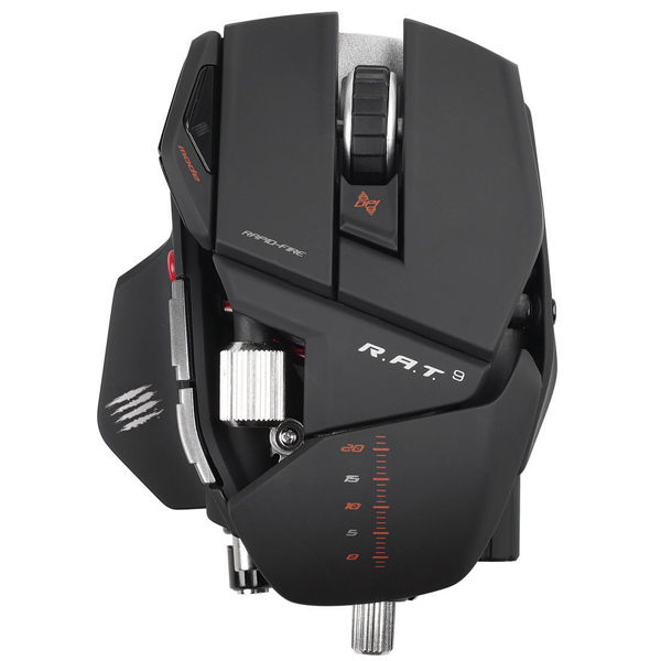 Игровая мышь Mad Catz R.A.T.9 Matte черный фото