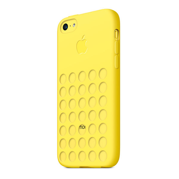 Чехол Apple 5c Case Yellow (MF038ZM/A)