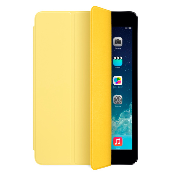 Чехол Apple mini Smart Cover Yellow (MF063ZM/A) фото