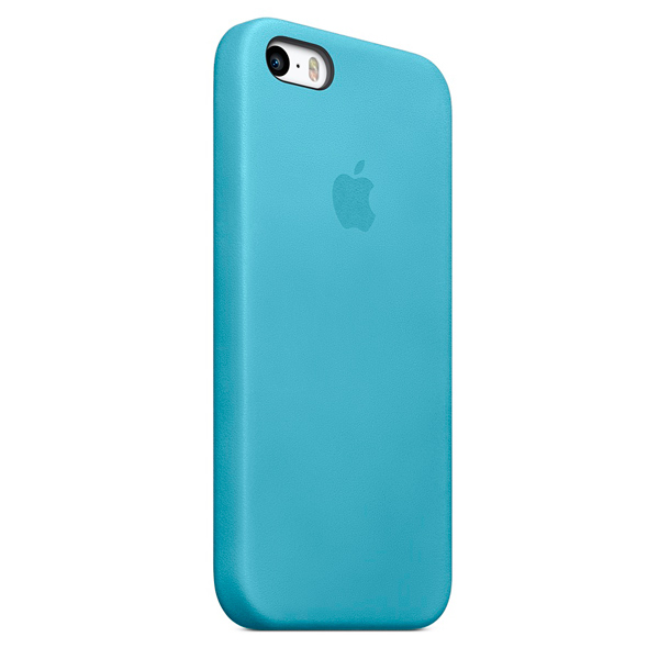 Чехол Apple 5s Case Blue (MF044ZM/A)