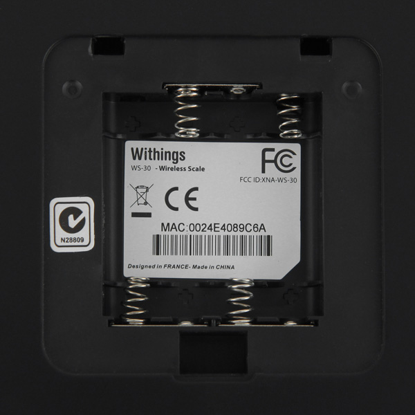 Умные весы Withings Wireless Scale WS-30 черный