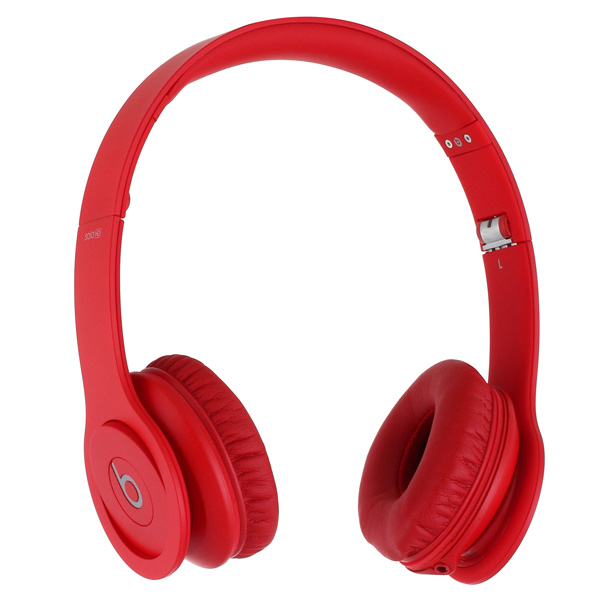 Наушники накладные Beats Solo HD Matte красный