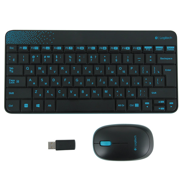 Комплект клавиатура+мышь Logitech MK240 (920-005790)