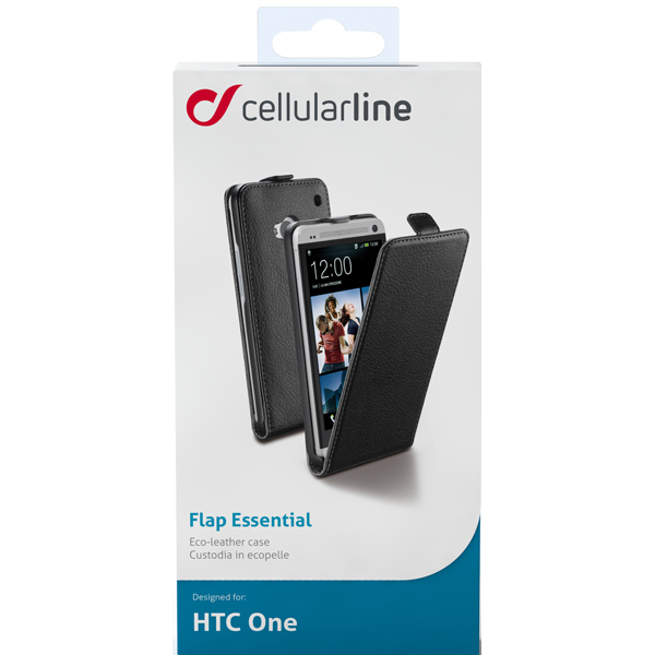 Чехол Cellular Line для HTC One Black (FLAPESSENONEBK)