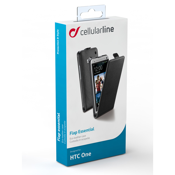 Чехол Cellular Line для HTC One Black (FLAPESSENONEBK)