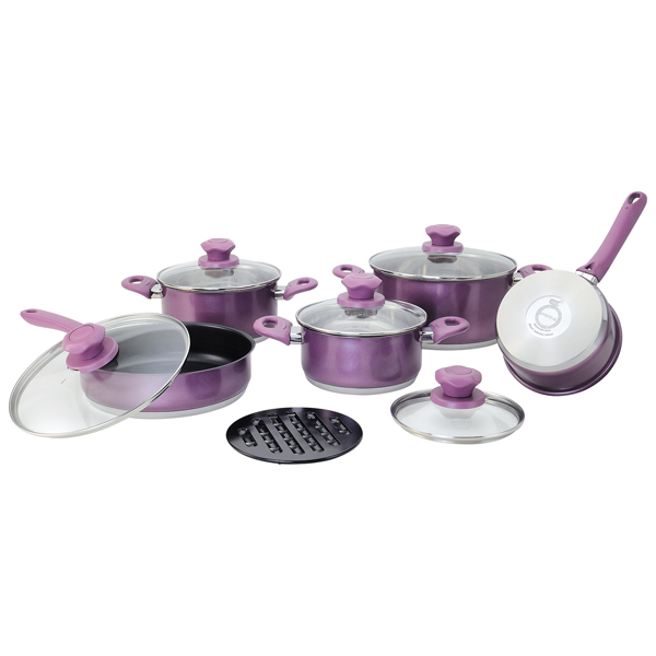 Набор кастрюль (нержавейка) Supra SVS-1197Kit 6шт.