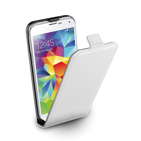 Чехол Cellular Line для Samsung Galaxy S5 White (FLAPESSENGALS5W)