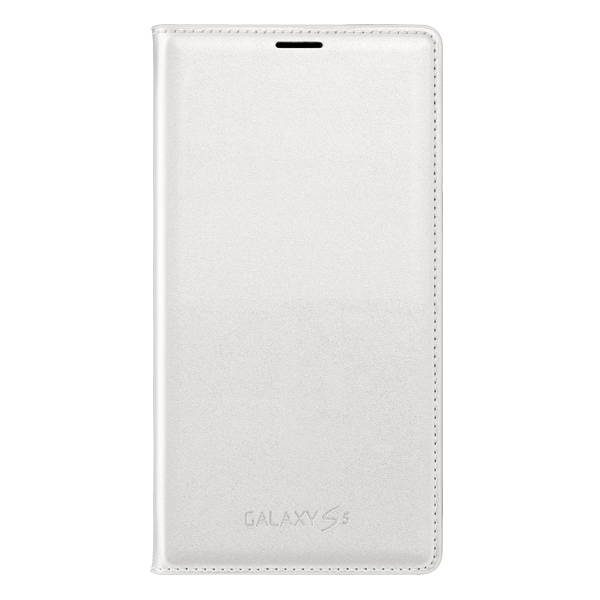 Чехол Samsung Flip Wallet S5 White (EF-WG900BWEGRU)