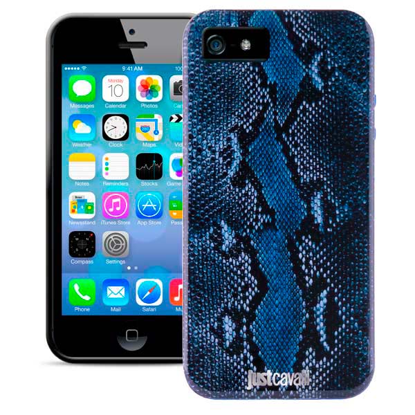 Чехол PURO для iPhone 5/5S Blue Python (JCIPC5PYTHON2) фото