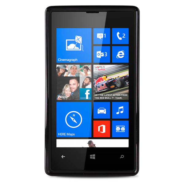 Чехол PURO для Nokia Lumia 520 Black (NK520CLEARBLK)