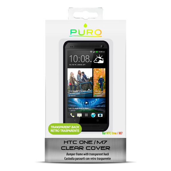 Чехол PURO для HTC One Black (HCONECLEARBLK)