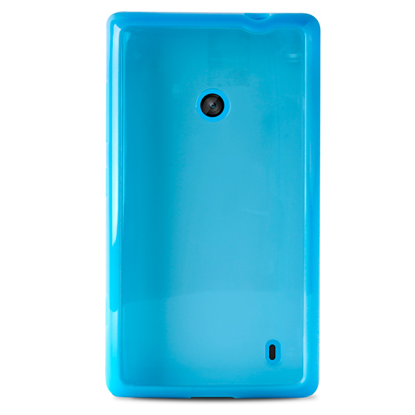 Чехол PURO для Nokia Lumia 520 Blue (NK520CLEARBLUE)