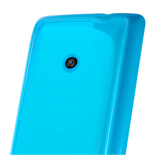 Чехол PURO для Nokia Lumia 520 Blue (NK520CLEARBLUE)