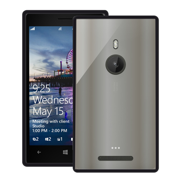 Чехол PURO для Nokia Lumia 925 Black (NK925CLEARBLK)