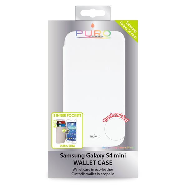 Чехол PURO для Samsung Galaxy S4 mini (SGS4MINIBOOKCWHI)